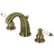 Kingston Brass KB983PLAB Victorian 2-Handle 8" Widespread Bathroom Faucet, Brass KB983PLAB - alternate 1